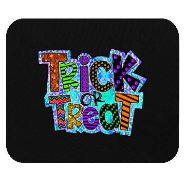 Discover Trick Or Treat Mouse Pads