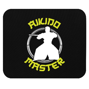 Discover Aikido Master Martial Arts Training Fighter Lover Mouse Pads