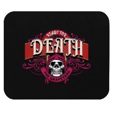 Discover Death:The Graveyard Mouse Pads