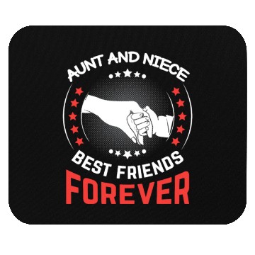 Discover Aunt and Niece Best Friends Forever Mouse Pads