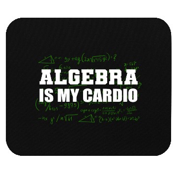 Discover My Cardio Math Major Gift Mouse Pads