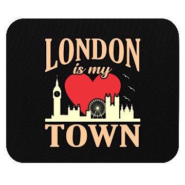 Discover London Funny Gift Idea Mouse Pads
