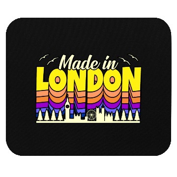 Discover London Funny Gift Idea Mouse Pads
