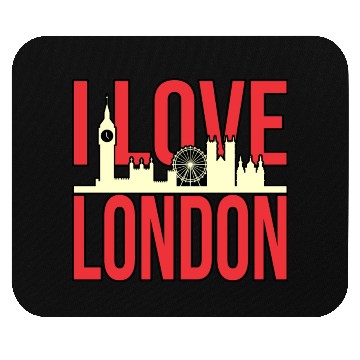 Discover London Funny Gift Idea Mouse Pads