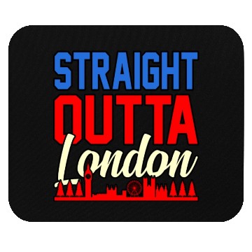 Discover London Funny Gift Idea Mouse Pads