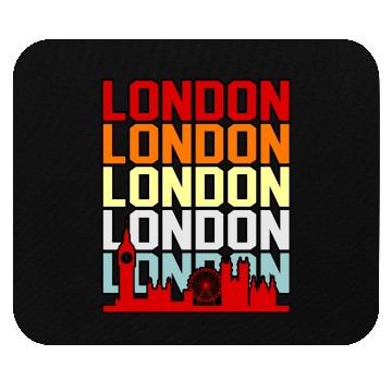 Discover London Funny Gift Idea Mouse Pads