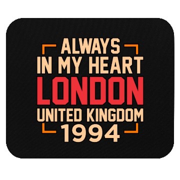 Discover London Funny Gift Idea Mouse Pads