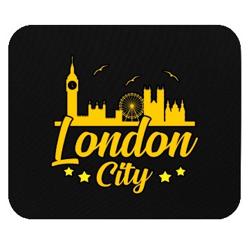Discover London Funny Gift Idea Mouse Pads