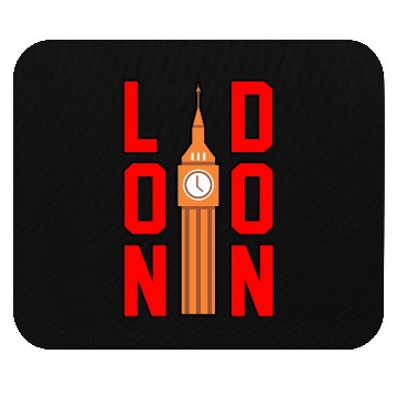 Discover London Funny Gift Idea Mouse Pads