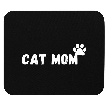 Discover Cat Mom Funny design Classic Mouse Pads