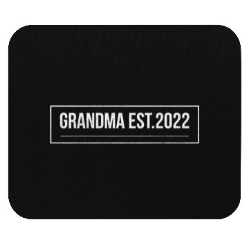 Discover Grandma Est 2022 Mouse Pads