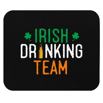Discover Irish drinking team Mouse Pads