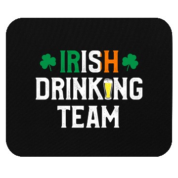 Discover Irish drinking team Mouse Pads