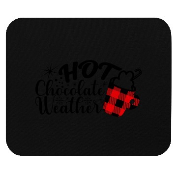 Discover Hot Chocolate Weather Mouse Pads