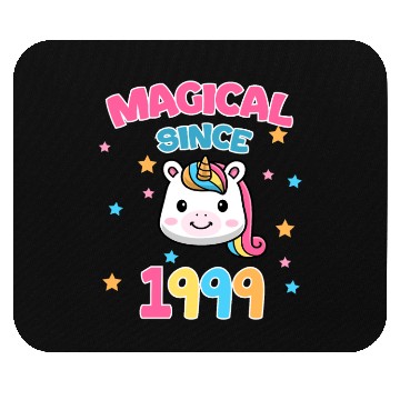 Discover 23th Birthday Magic since 1999 Unicorn Mouse Pads