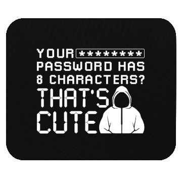 Discover Hacker Cyber Security Password Mouse Pads