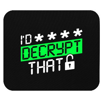Discover Cyber Security Hacker Decryption Mouse Pads