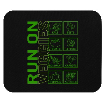 Discover Vegetables Mouse Pads, Runs On Veggies Names Vegetable