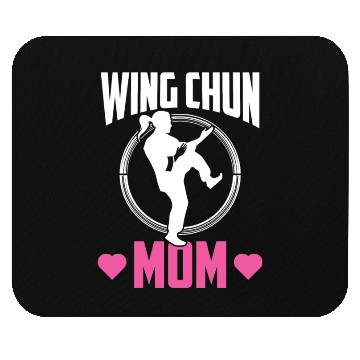 Discover Wing Chun Mom Fighter Coach Martial Arts Training Mouse Pads