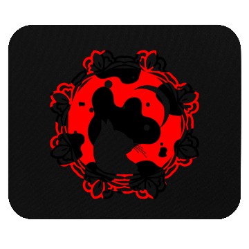 Discover Cat Moon Mouse Pads