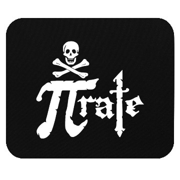 Discover Funny Pirate Pi Symbol Mouse Pads Nerd Math Geek PI Day