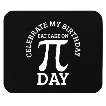Discover Pi Birthday Math Day Mouse Pads