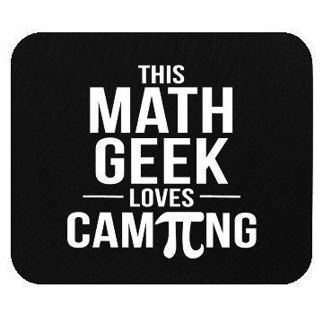 Discover Pi Day Camping Mouse Pads Math Geek Teacher Math Club