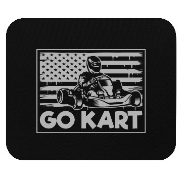 Discover Racer Go-Kart Victory Mouse Pads