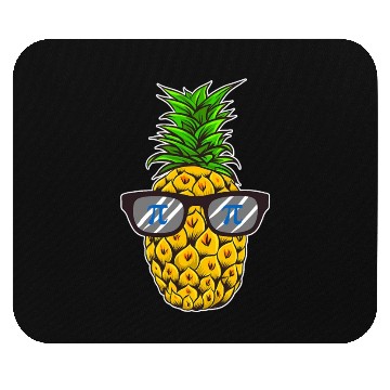 Discover Pi Day Funny Pineapple Math Nerds Geeks Pi Symbol Mouse Pads
