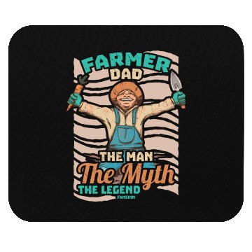 Discover Farmer Dad The Man The Myth The Legend Mouse Pads