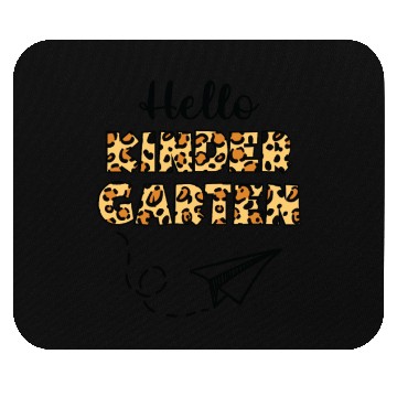 Discover Hello kindergarten back to school Mouse Pads