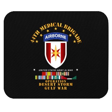 Discover Army 44th Medical Brigade Desert Storm w DS Svc Mouse Pads