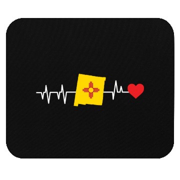 Discover New Mexico Heartbeat Gift Mouse Pads