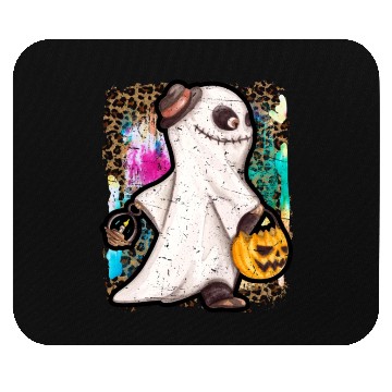 Discover Halloween Zombie Ghost Tie Dye Mouse Pads