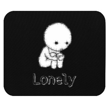 Discover Lonely : for all people who are alone Mouse Pads