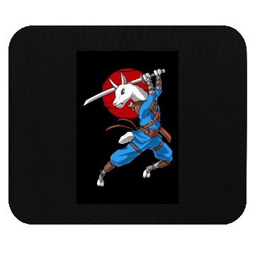 Discover Llama Ninja Samurai Mouse Pads