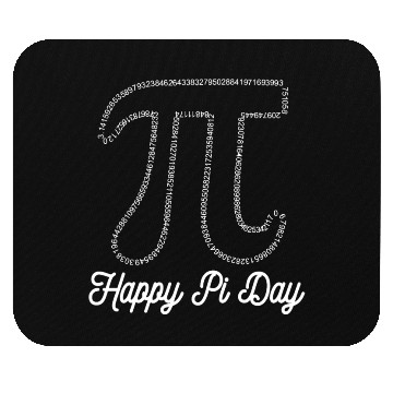 Discover Happy Pi Day Math Geeks Fun Mathematics Design Mouse Pads