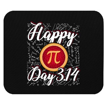 Discover Happy Pi Day Mouse Pads Funny Math Nerd Geek 3 14 Pie