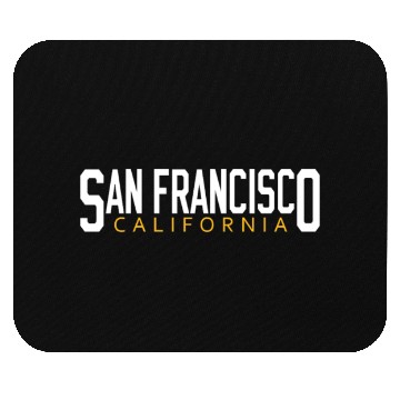 Discover san francisco california Mouse Pads