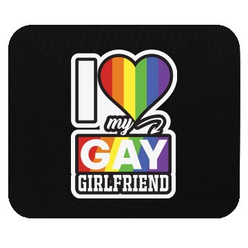 Discover LBGT Flag Gay Pride Human Love Girlfriend Mouse Pads