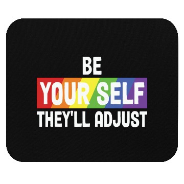 Discover LBGT Flag Gay Pride Human Mouse Pads