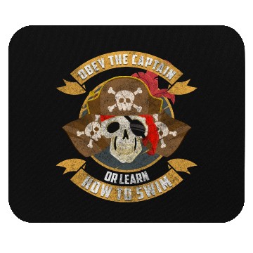 Discover Pirate Ship Sea Buccaneer Sailing Mouse Pads