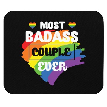 Discover LBGT Flag Gay Pride Human Couple Mouse Pads