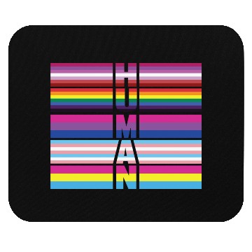 Discover LBGT Flag Gay Pride Human Mouse Pads