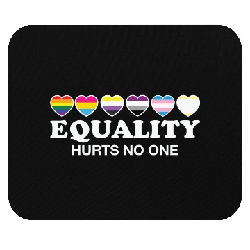 Discover LBGT Flag Gay Pride Human Mouse Pads