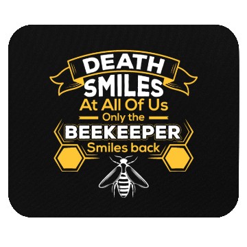 Discover Smiles At Us Beekeeper Mouse Pads