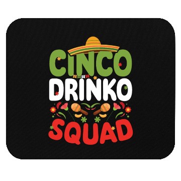 Discover Cinco De Drinko | Bourbon Drinker Mouse Pads | Whisky