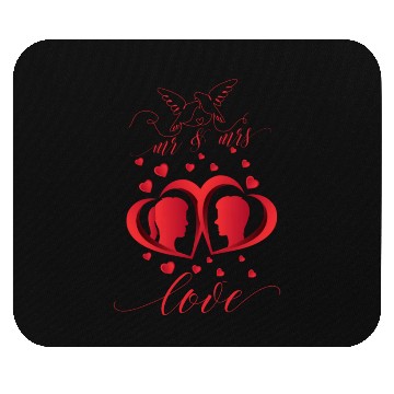 Discover The lovers, wedding day Mouse Pads