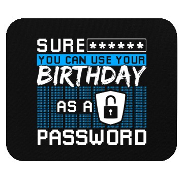 Discover Hacker Cyber Security Easy Password Mouse Pads