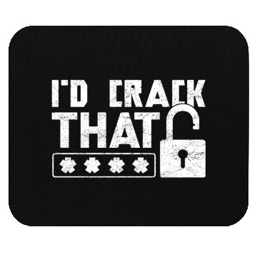 Discover Password Hacker Cyber Security Mouse Pads